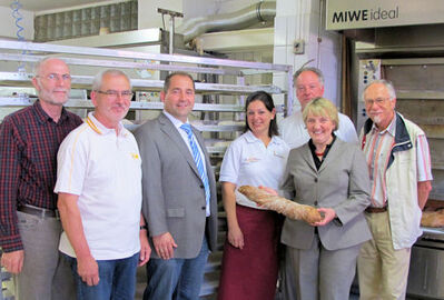 In der Backstube hinter die Kulissen geschaut